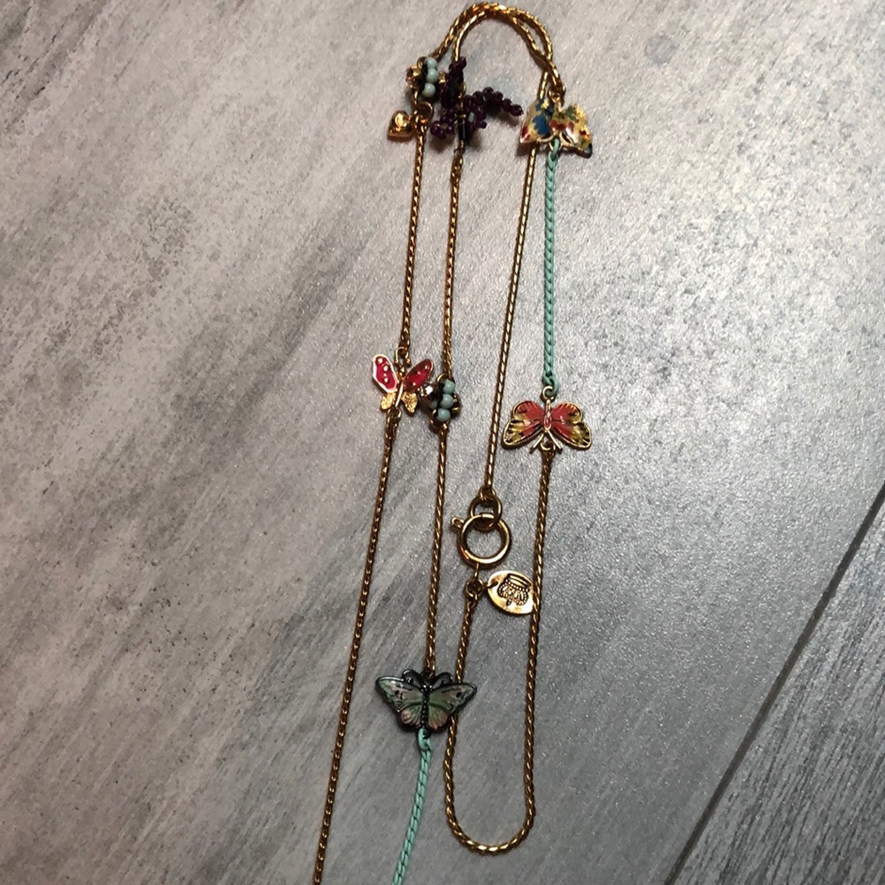 Juicy Couture Butterfly Necklace